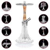 Aladin Epox 360 Shisha - Golden Wood