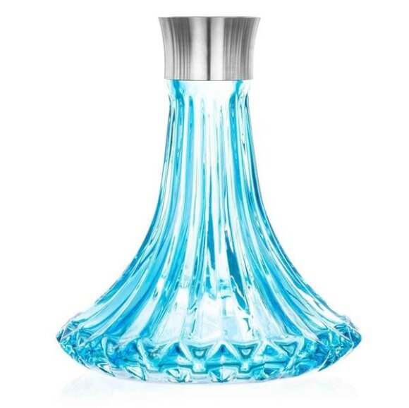 Aladin Shisha Epox 360 Ersatzglas &ndash; Sky Blue