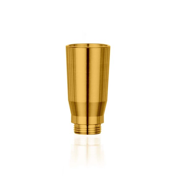 Aladin MVP Schlauchanschluss Mittel mit 18/8 Schliff Gold