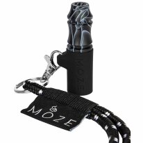 Moze Tip Hygienemundst&uuml;ck - Wavy Line Black