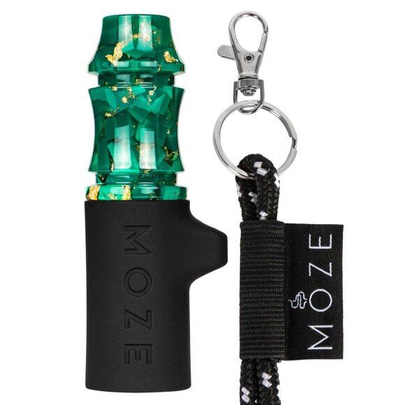 Moze Tip Hygienemundst&uuml;ck - Gold Line Green