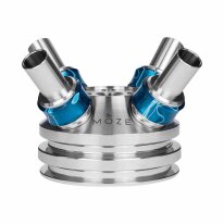 Moze Varity Schlauchanschluss Sleeve 4-Pack - Wavy Blue