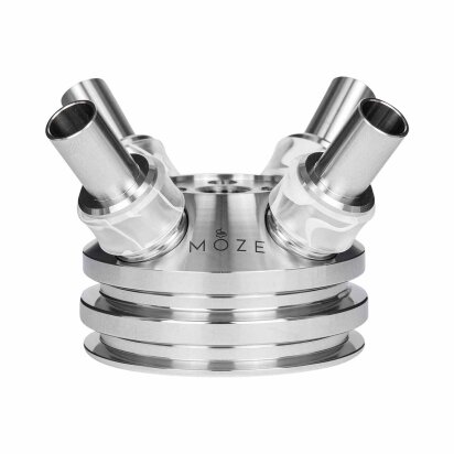 Moze Varity Schlauchanschluss Sleeve 4-Pack - Wavy Frosted