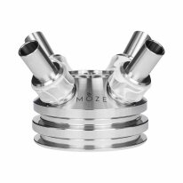 Moze Varity Schlauchanschluss Sleeve 4-Pack - Wavy Frosted