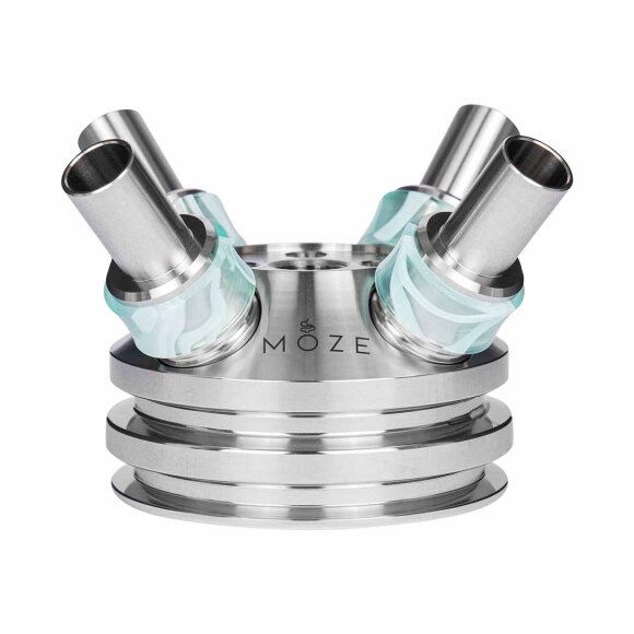 Moze Varity Schlauchanschluss Sleeve 4-Pack - Wavy Mint