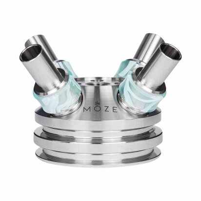 Moze Varity Schlauchanschluss Sleeve 4-Pack - Wavy Mint