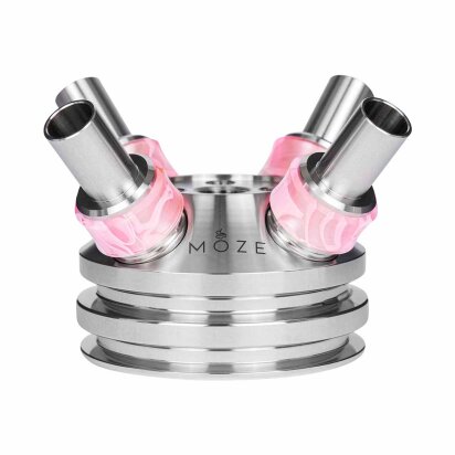 Moze Varity Schlauchanschluss Sleeve 4-Pack - Wavy Pink