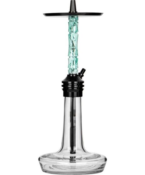 Moze Shisha Varity Lounge Black - Clear - Wavy Mint