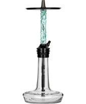 Moze Shisha Varity Lounge Black - Clear - Wavy Mint