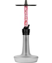 Moze Shisha Varity Lounge Black - Frosted - Wavy Pink