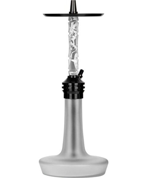 Moze Shisha Varity Lounge Black - Frosted - Wavy Frosted