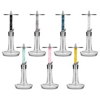 Moze Shisha Varity Lounge Silver - Clear