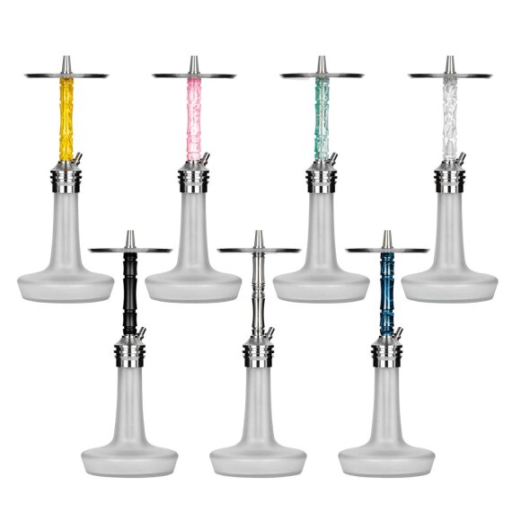 Moze Shisha Varity Lounge Silver - Frosted