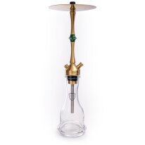 Nargilem NPS Tradi Shisha - Clear & Green