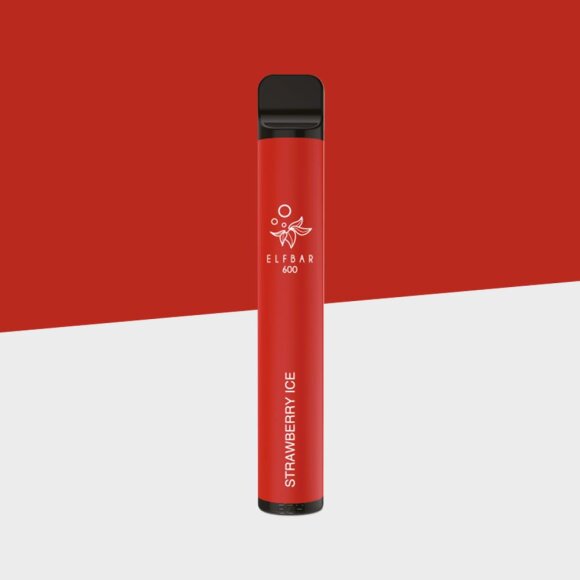 Elfbar 600 - Strawberry Ice - Einweg Vape
