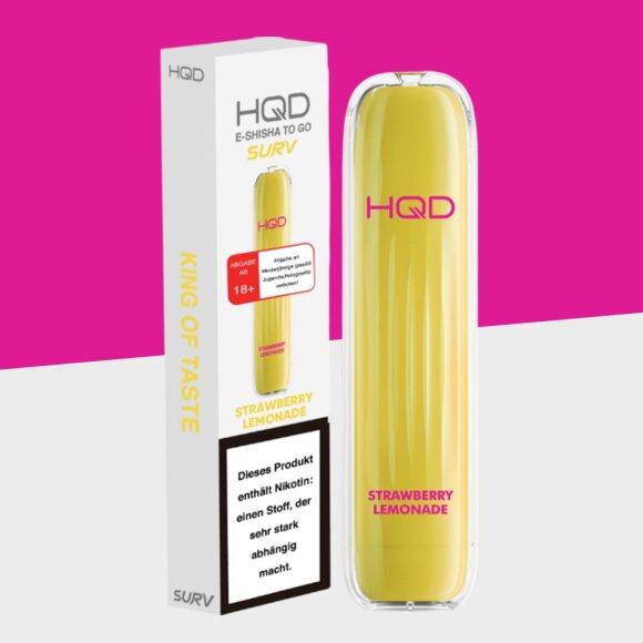 HQD Surv - Strawberry Lemonade - Einweg Vape