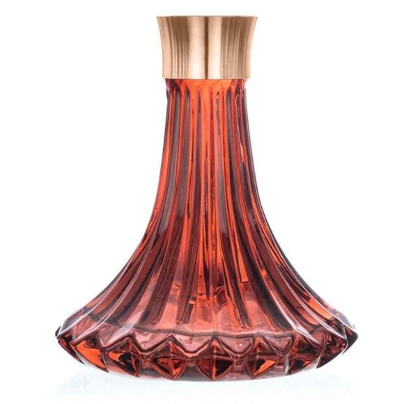 Aladin Shisha A36 Ersatzglas &ndash; Copper - Ruby Red