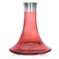 Aladin Shisha A36 Ersatzglas &ndash; Flat - Ruby Red