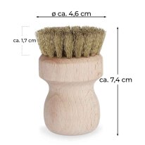 AO Kopfb&uuml;rste mit Messingborsten