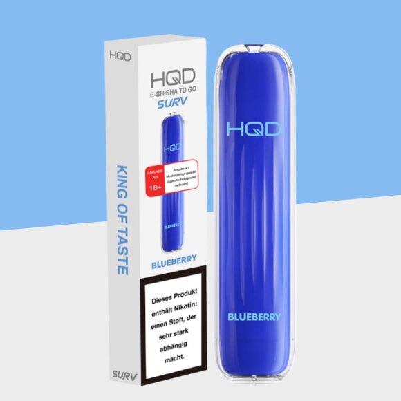 HQD Surv - Blueberry - Einweg Vape