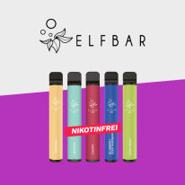 Elfbar 600 - Nikotinfrei - Einweg Vape
