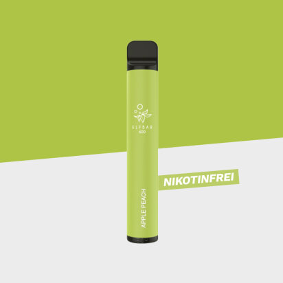 Elfbar 600 - Apple Peach Nikotinfrei - Einweg Vape