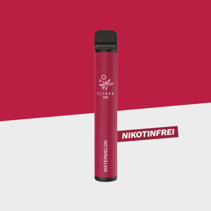 Elfbar 600 - Watermelon Nikotinfrei - Einweg Vape