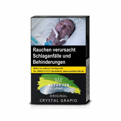 Al Fakher Tabak 25g - Crystal Grapio