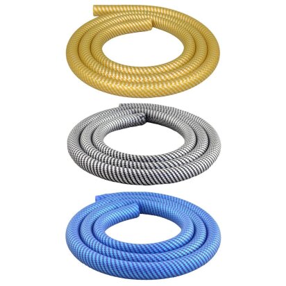 Shisha Silikonschlauch - Carbon