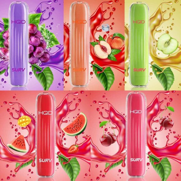 HQD Vape Probierset - Einweg Vape