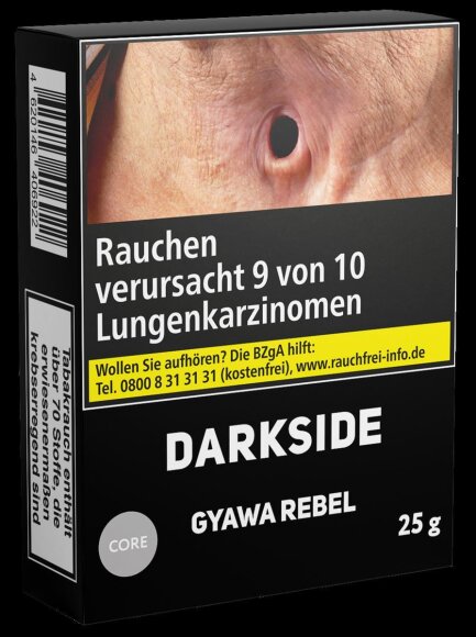 Darkside Core Line Tabak 25g - Gyawa Rebel