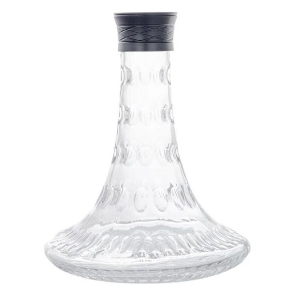 Aladin Shisha Alux - M6 - Ersatzglas Schwarz