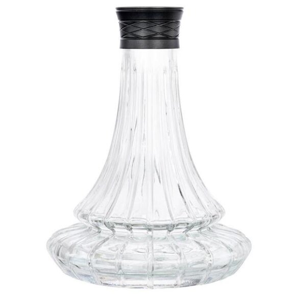 Aladin Shisha Alux - M8 - Ersatzglas Schwarz