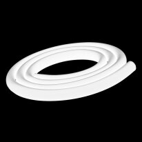 Shisha Silikonschlauch - Wei&szlig;