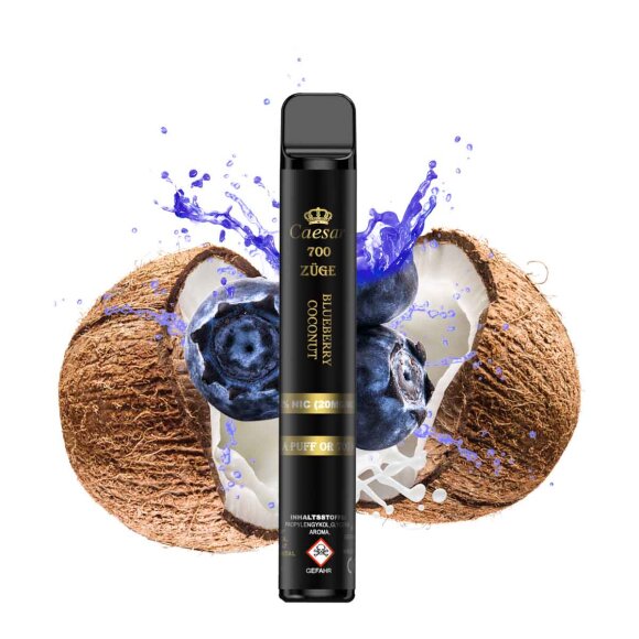Caesar - Coconut Blueberry - Einweg Vape
