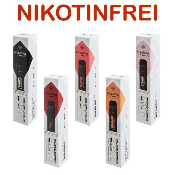Nameless - Nikotinfrei - Einweg Vape