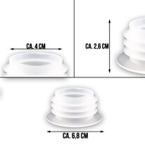 Steckbowl Dichtung - Wei&szlig;