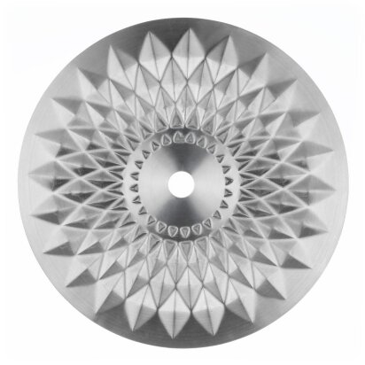 Aladin Shisha Edelstahlkohleteller mit Muster 21cm