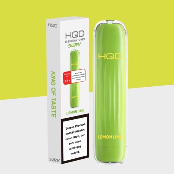 HQD Surv - Lemon Lime Ice - Einweg Vape