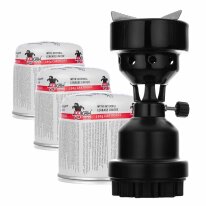 CoAla Gaskocher Kohleanz&uuml;nder Set