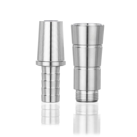 Aladin MVP Schlauchanschluss mit 18/8 Schliff im Set