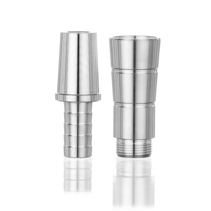 Aladin MVP Schlauchanschluss mit 18/8 Schliff im Set