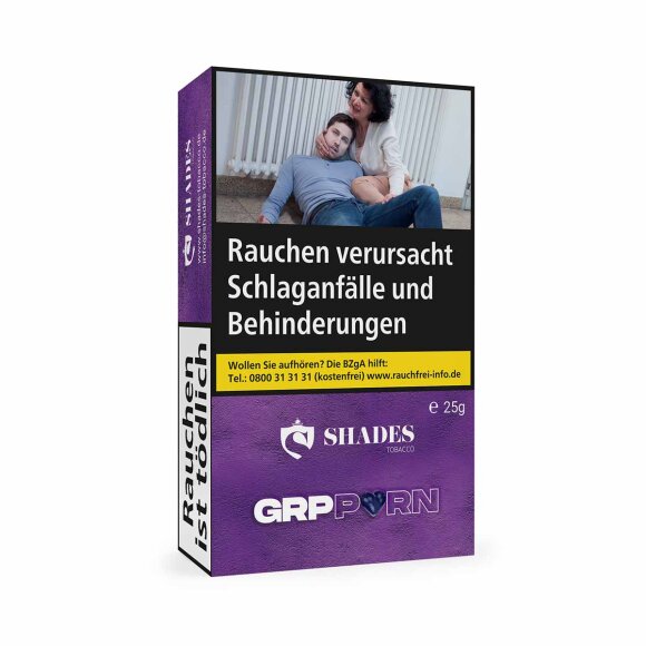 Shades Tabak 25g - Grp Porn