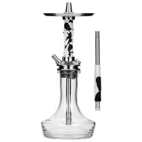 Moze Breeze Pro Shisha - Candy Line Grey/White