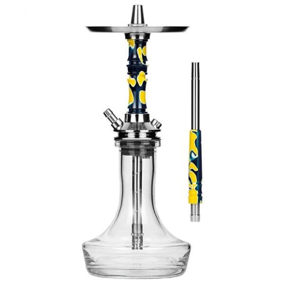 Moze Breeze Pro Shisha - Candy Line Blue/Yellow
