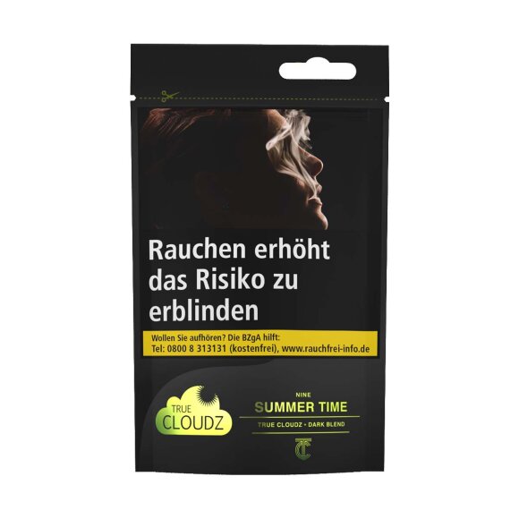 True Cloudz Dark Blend Tabak 25g - NINE
