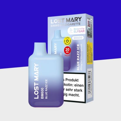 Lost Mary by Elfbar - Blue Razz Ice - Einweg Vape