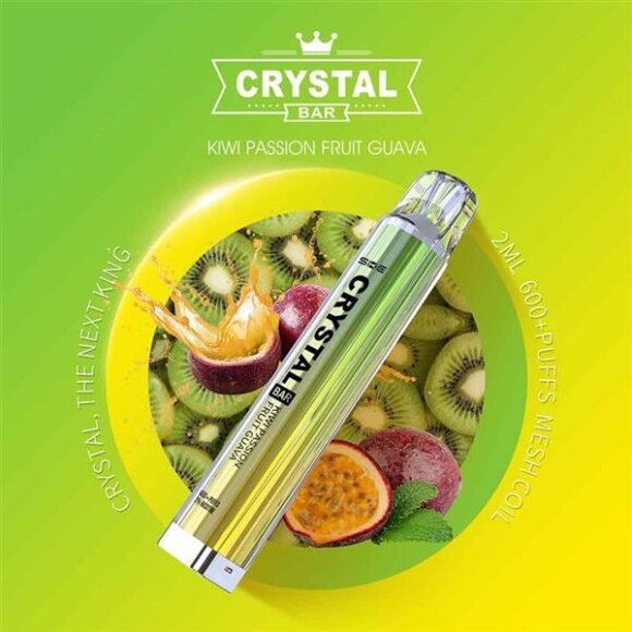 SKE Crystal Bar 600 - Kiwi Passionfruit Guava - Einweg Vape