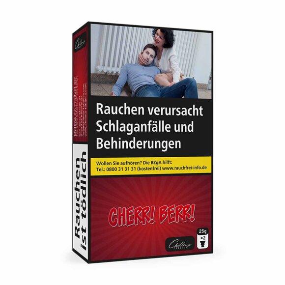 Chillma Tabak 25g - Cherry Berry