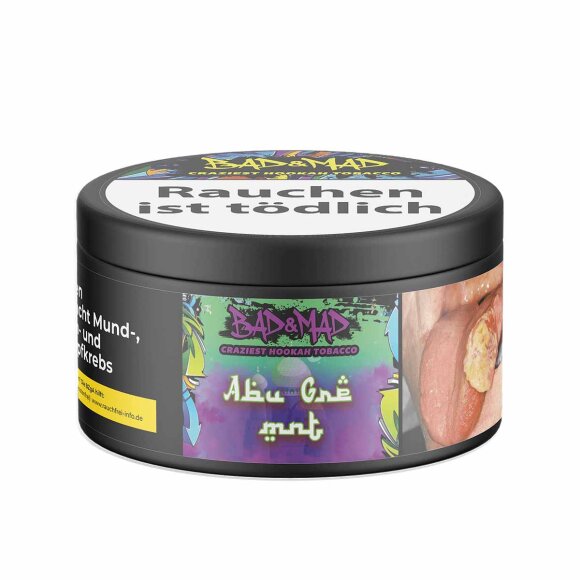 Bad & Mad Tabak 25g - Abu Grape Mint